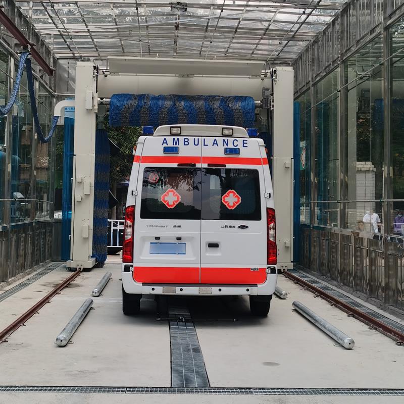 往復式全自動毛刷消毒洗車機